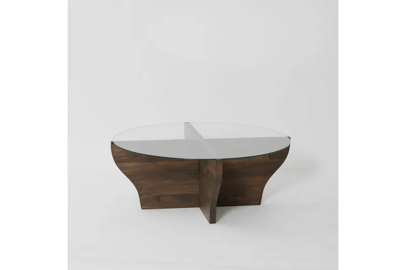 Amphora Soffbord 92 cm Brun, Hanah Home