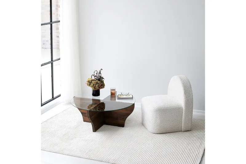 Amphora Soffbord 92 cm Brun - Hanah Home - Möbler - Vardagsrum - Soffbord & vardagsrumsbord - Soffbord