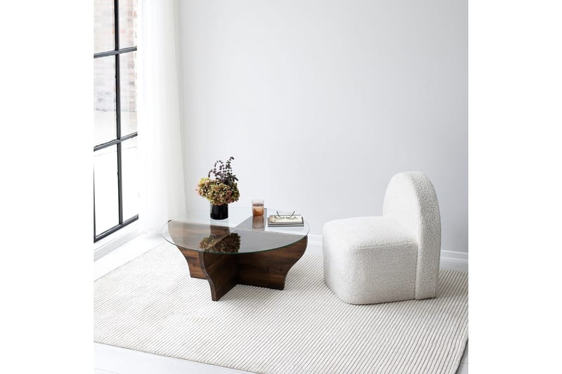 Amphora Soffbord 92 cm Brun - Hanah Home - Möbler - Vardagsrum - Soffbord & vardagsrumsbord - Soffbord