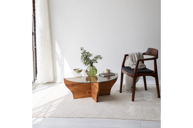 Amphora Soffbord 92 cm - Brun - Möbler - Vardagsrum - Soffbord & vardagsrumsbord - Soffbord