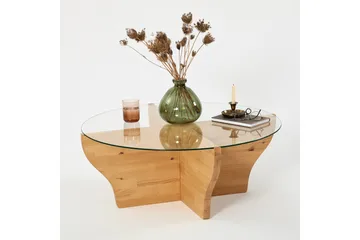 Amphora Soffbord 92 cm - Teak - Möbler - Vardagsrum - Soffbord & vardagsrumsbord - Soffbord