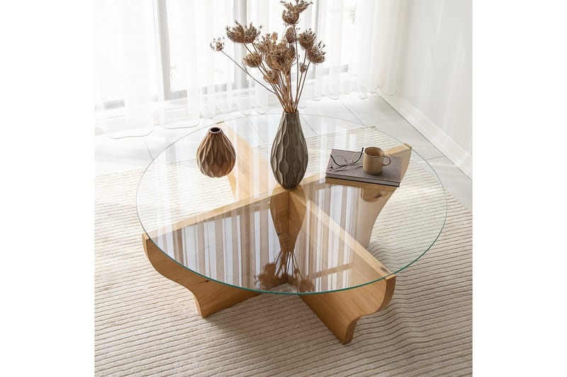 Amphora Soffbord 92 cm - Teak - Möbler - Vardagsrum - Soffbord & vardagsrumsbord - Soffbord