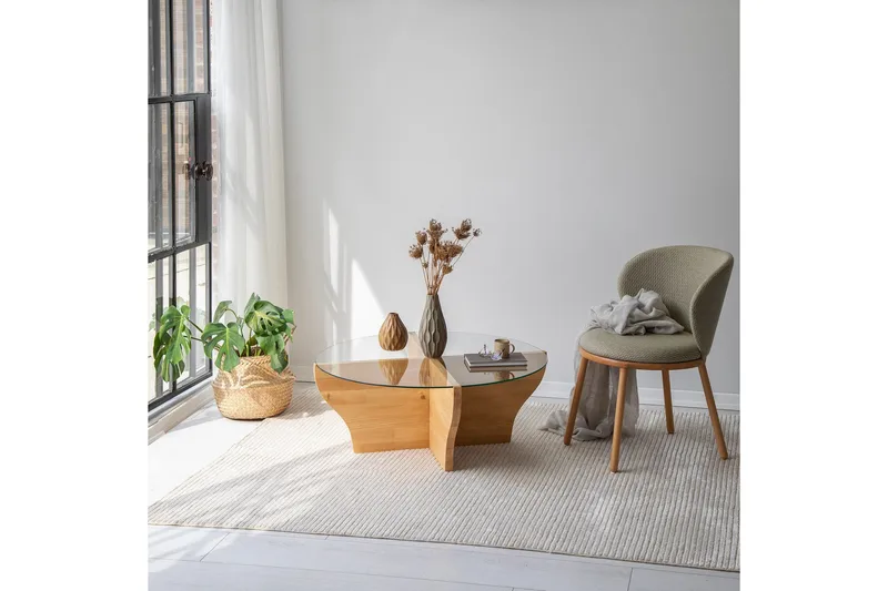 Amphora Soffbord 92 cm - Teak - Möbler - Vardagsrum - Soffbord & vardagsrumsbord - Soffbord
