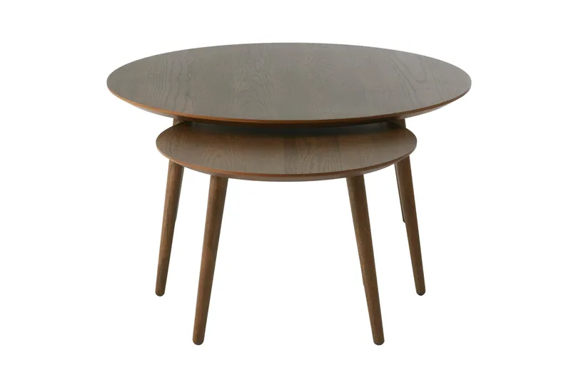 Anju Soffbord 88 cm - Brun - Möbler - Vardagsrum - Soffbord & vardagsrumsbord - Satsbord