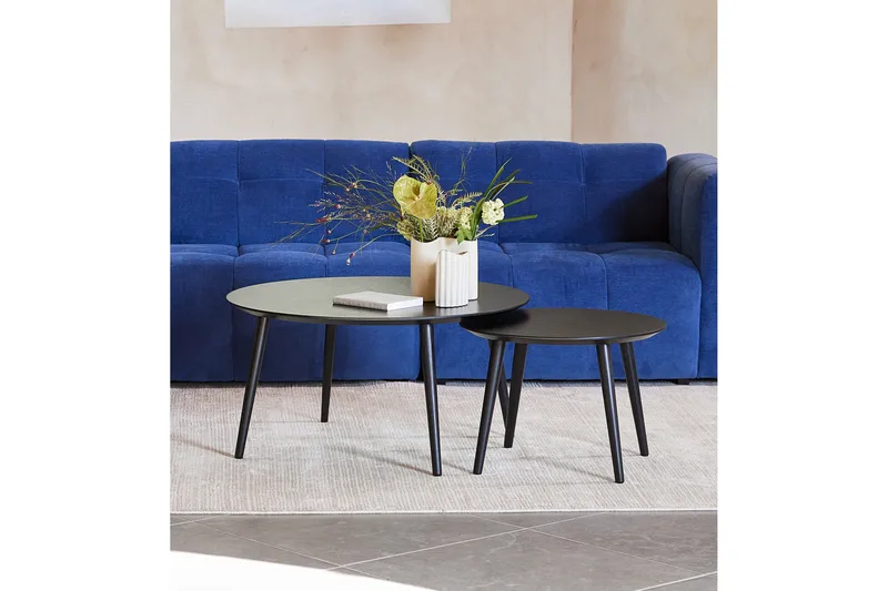 Anju Soffbord 88 cm - Svart - Möbler - Vardagsrum - Soffbord & vardagsrumsbord - Satsbord