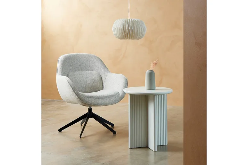 Ansal Sidobord 50 cm - Greige - Möbler - Vardagsrum - Soffbord & vardagsrumsbord - Brickbord