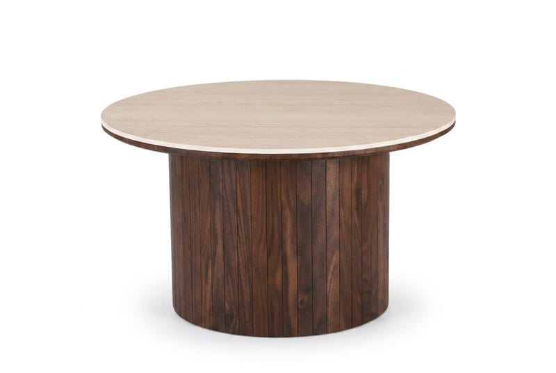 Arvo Soffbord Rund 80 cm - Valnöt - Möbler - Vardagsrum - Soffbord & vardagsrumsbord - Soffbord