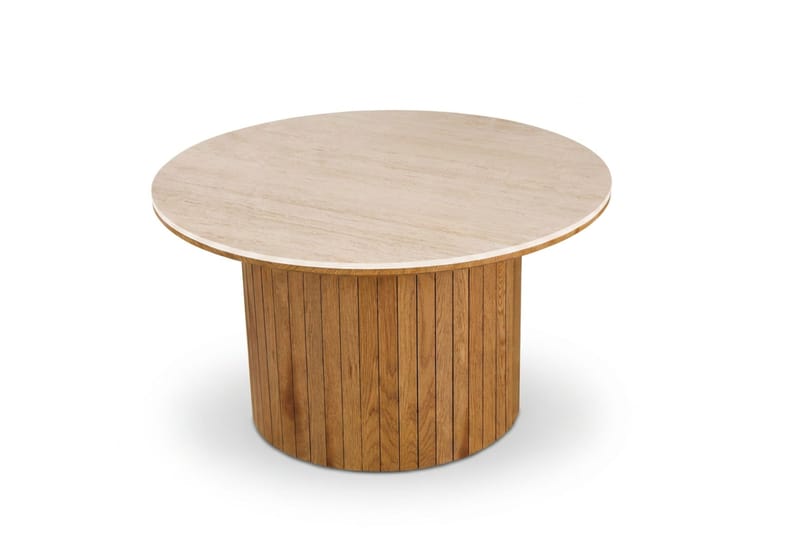 Arvo Soffbord Rund 80c m - Ek - Möbler - Vardagsrum - Soffbord & vardagsrumsbord - Soffbord