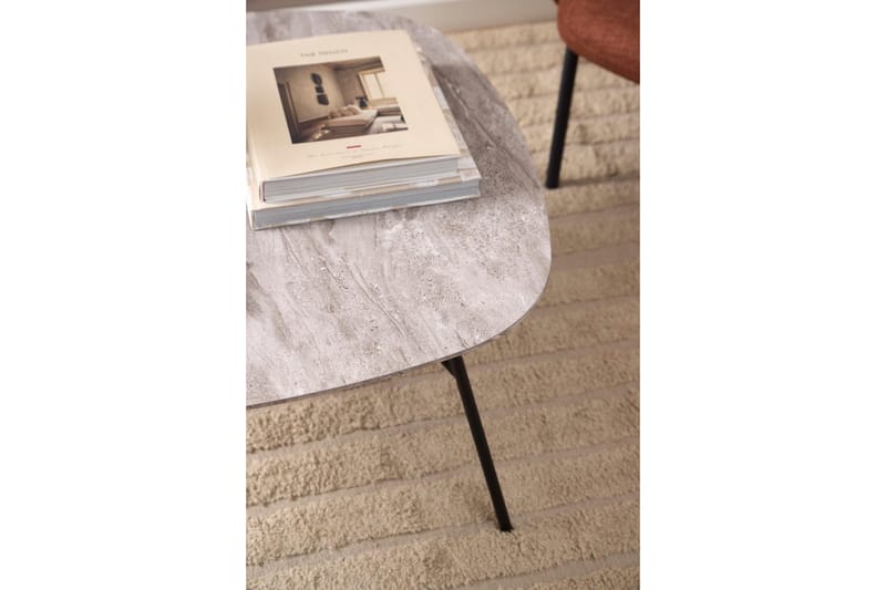 Arwina Soffbord 90 cm - Grå - Möbler - Vardagsrum - Soffbord & vardagsrumsbord - Soffbord