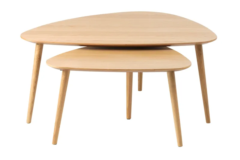 Asiya Soffbord 70 cm - Beige - Möbler - Vardagsrum - Soffbord & vardagsrumsbord - Satsbord