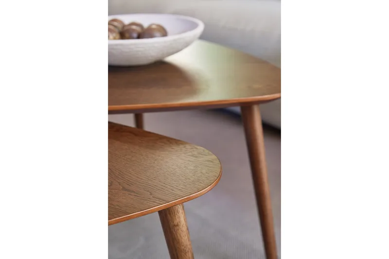 Asiya Soffbord 70 cm - Brun - Möbler - Vardagsrum - Soffbord & vardagsrumsbord - Satsbord