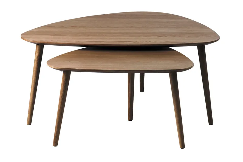 Asiya Soffbord 70 cm - Brun - Möbler - Vardagsrum - Soffbord & vardagsrumsbord - Satsbord