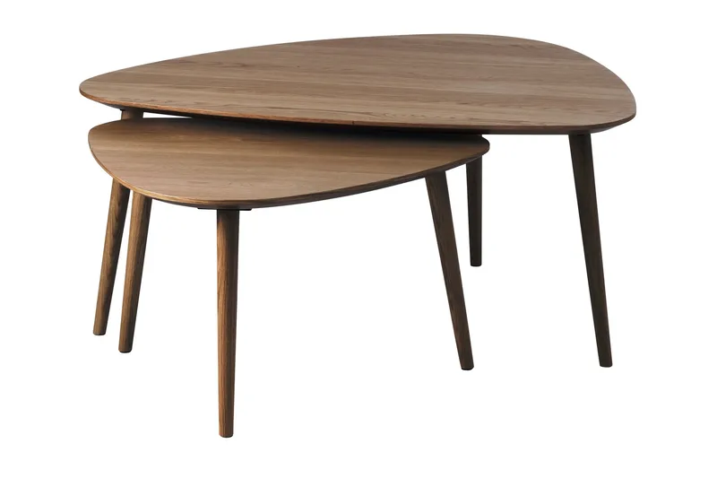 Asiya Soffbord 70 cm - Brun - Möbler - Vardagsrum - Soffbord & vardagsrumsbord - Satsbord