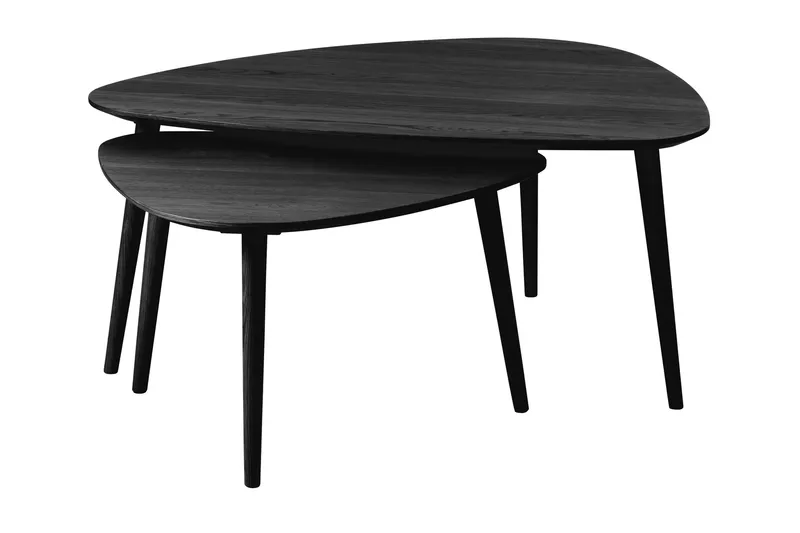 Asiya Soffbord 70 cm - Svart - Möbler - Vardagsrum - Soffbord & vardagsrumsbord - Satsbord