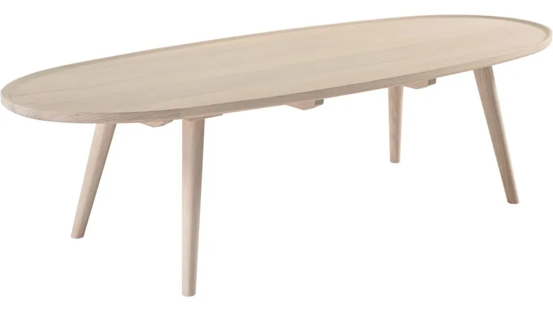 Åsmark Soffbord 160 cm, Vitoljad