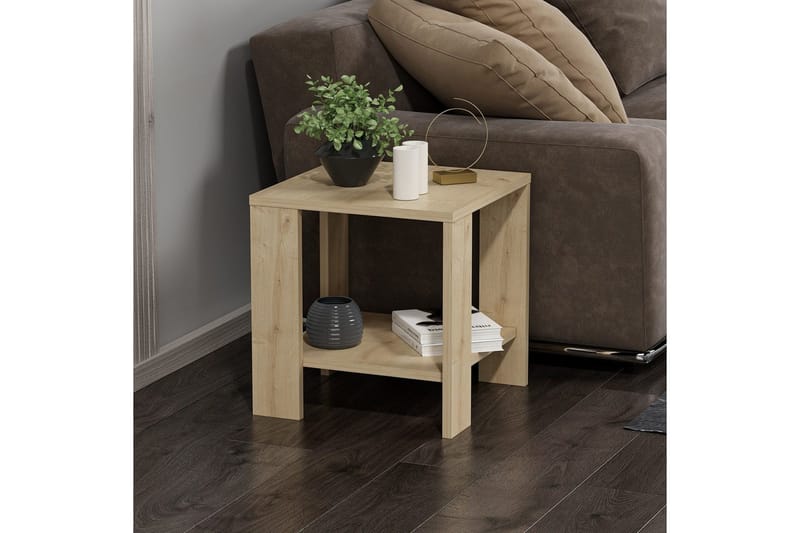 Asrel Sidobord 40 cm - Ek - Möbler - Vardagsrum - Soffbord & vardagsrumsbord - Brickbord