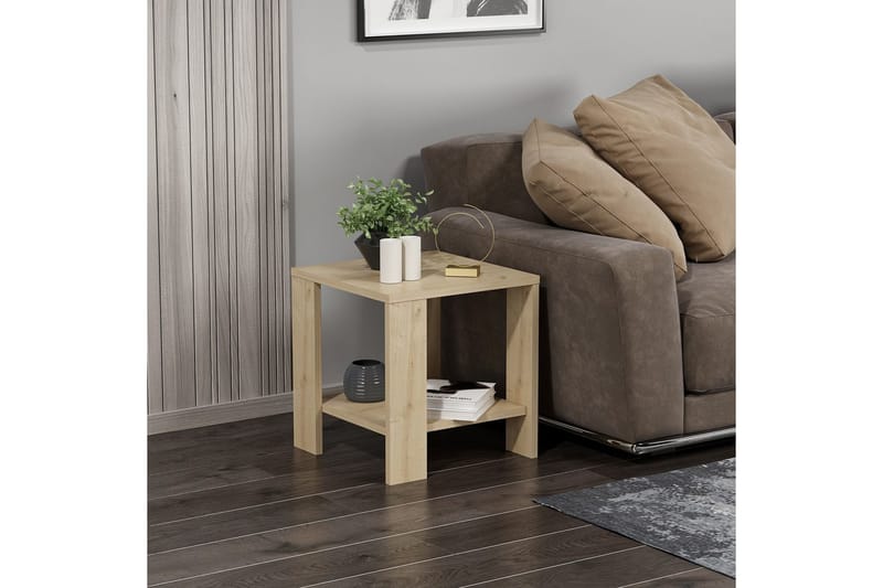Asrel Sidobord 40 cm - Ek - Möbler - Vardagsrum - Soffbord & vardagsrumsbord - Brickbord