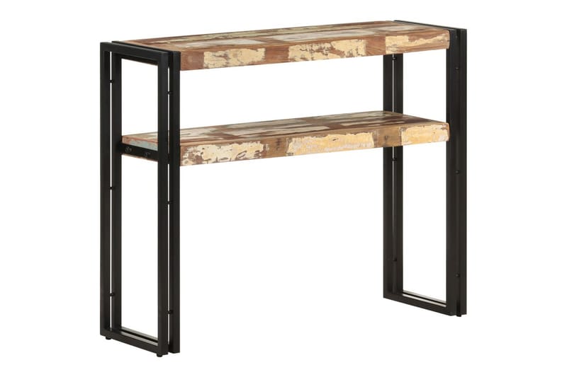 Avlastningsbord 90x30x75 cm massivt återvunnet trä - Brun - Möbler - Vardagsrum - Soffbord & vardagsrumsbord - Avlastningsbord & konsolbord