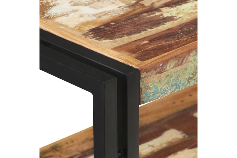 Avlastningsbord 90x30x75 cm massivt återvunnet trä - Brun - Möbler - Vardagsrum - Soffbord & vardagsrumsbord - Avlastningsbord & konsolbord