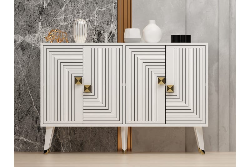 Ahart Konsollbord 120 cm, Vit