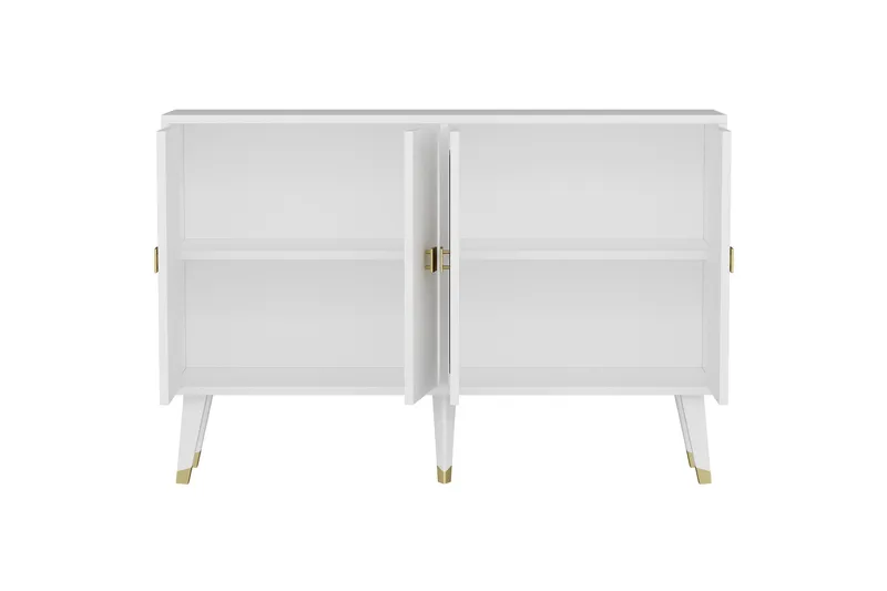 Ahart Konsollbord 120 cm - Vit - Förvaring - Förvaringsmöbler - Skänkar & sideboards