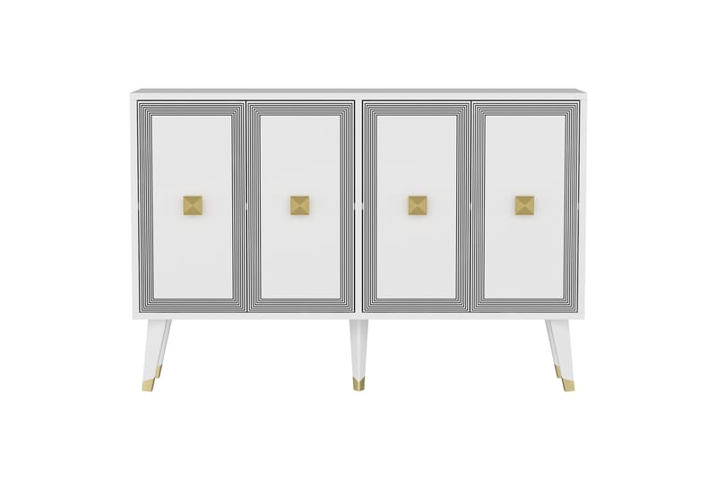 Ansel Konsollbord 120 cm Vit - Möbler - Vardagsrum - Soffbord & vardagsrumsbord - Avlastningsbord & konsolbord