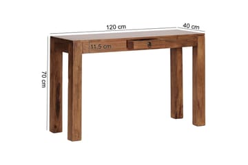 Astmoor Avlastningsbord 120 cm - Trä/natur - Möbler - Vardagsrum - Soffbord & vardagsrumsbord - Avlastningsbord & konsolbord