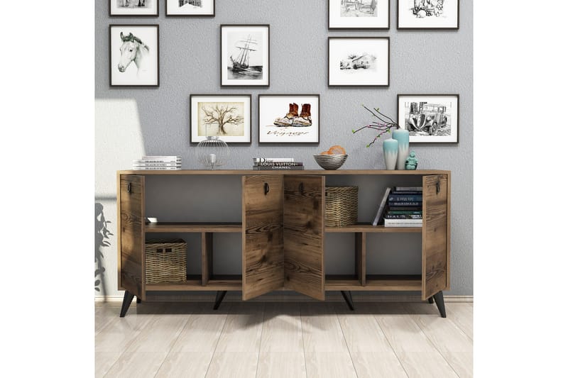 Athodna Konsollbord 180 cm - Mörkbrun - Möbler - Vardagsrum - Soffbord & vardagsrumsbord - Avlastningsbord & konsolbord