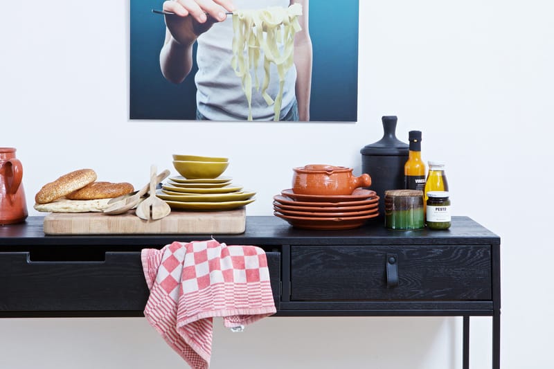 Atila Avlastningsbord 140 cm - Svart Ek - Möbler - Vardagsrum - Soffbord & vardagsrumsbord - Avlastningsbord & konsolbord