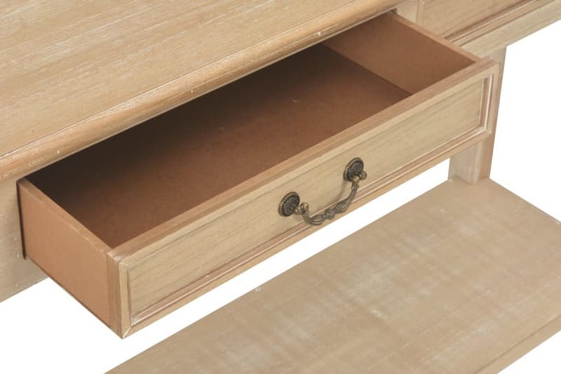 Avlastningsbord 110x35x80 cm trä - Brun - Möbler - Vardagsrum - Soffbord & vardagsrumsbord - Avlastningsbord & konsolbord