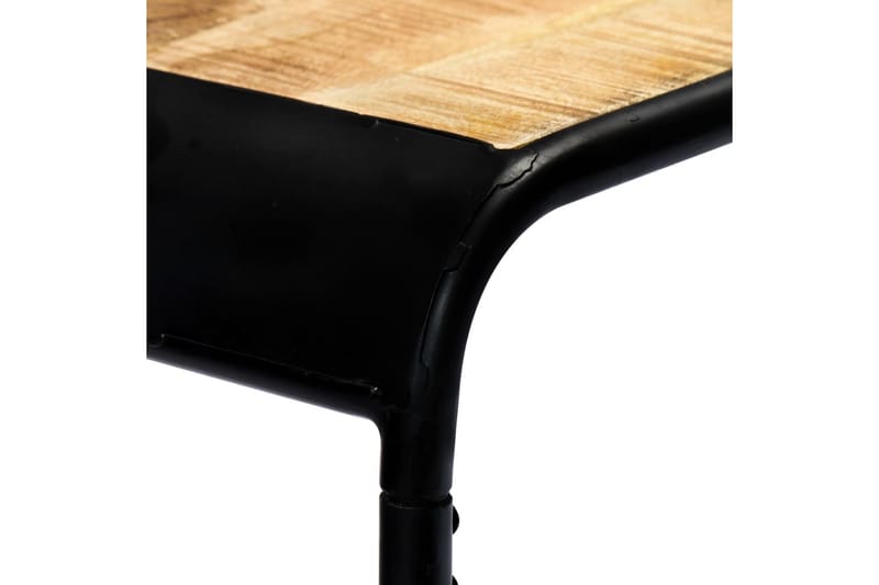Avlastningsbord 140x35x76 cm massivt grovt mangoträ - Brun - Möbler - Vardagsrum - Soffbord & vardagsrumsbord - Avlastningsbord & konsolbord