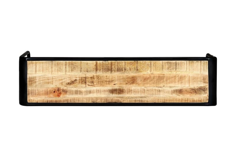 Avlastningsbord 140x35x76 cm massivt grovt mangoträ - Brun - Möbler - Vardagsrum - Soffbord & vardagsrumsbord - Avlastningsbord & konsolbord