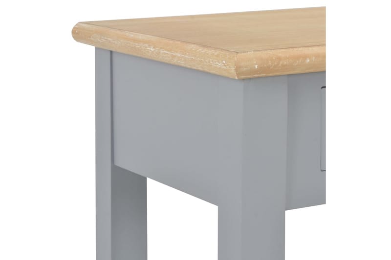 Avlastningsbord grå 110x35x80 cm trä - Grå - Möbler - Vardagsrum - Soffbord & vardagsrumsbord - Avlastningsbord & konsolbord