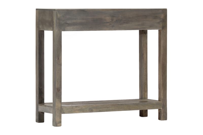 Avlastningsbord grå 86x30x76 cm massivt mangoträ - Grå - Hallbord - Bord - Avlastningsbord & konsolbord