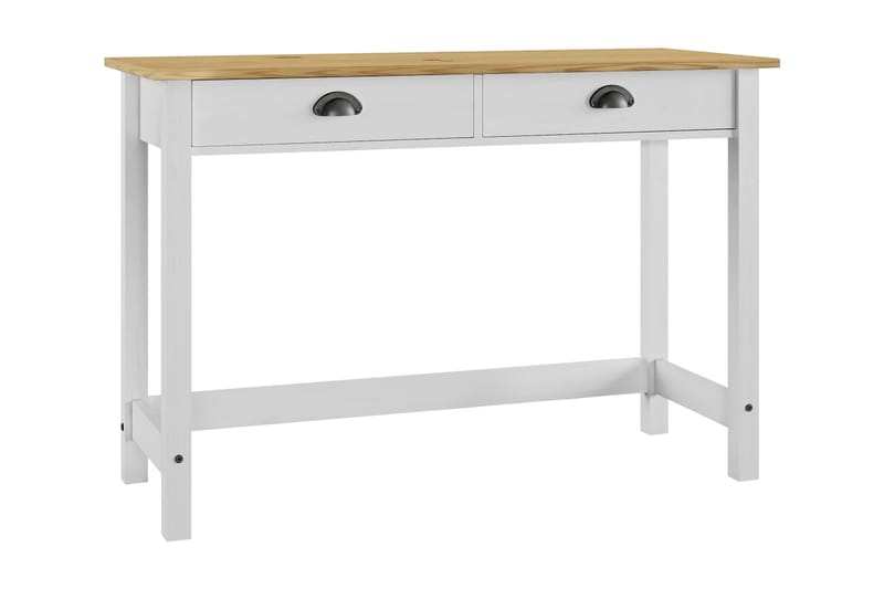 Avlastningsbord Hill Range m. 2 lådor 110x45x74cm - Vit - Möbler - Vardagsrum - Soffbord & vardagsrumsbord - Avlastningsbord & konsolbord