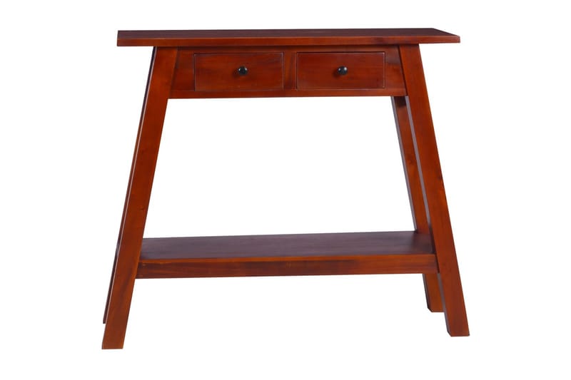 Avlastningsbord klassisk brun 90x30x75cm massiv mahogny - Brun - Hallbord - Bord - Avlastningsbord & konsolbord