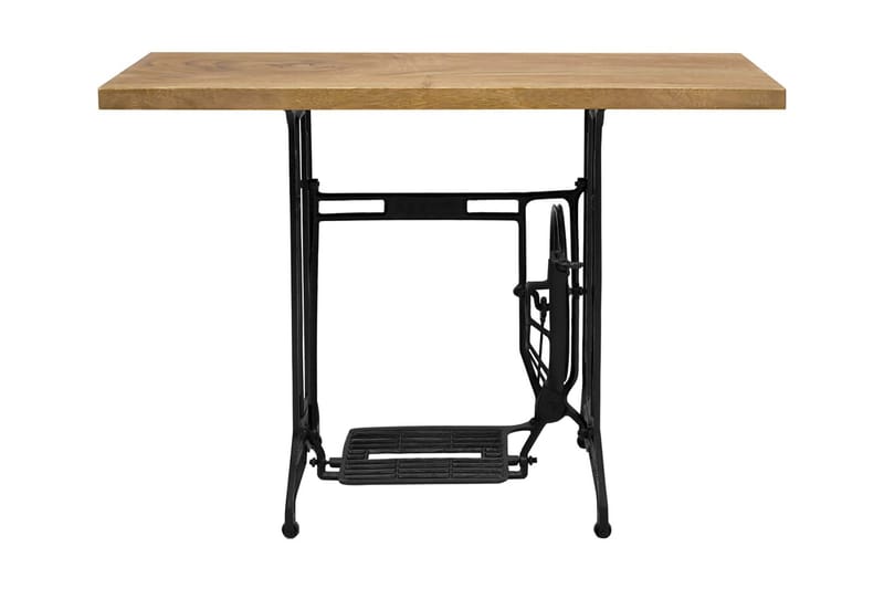 Avlastningsbord med symaskinsunderrede 110x40x75 cm - Brun - Möbler - Vardagsrum - Soffbord & vardagsrumsbord - Avlastningsbord & konsolbord