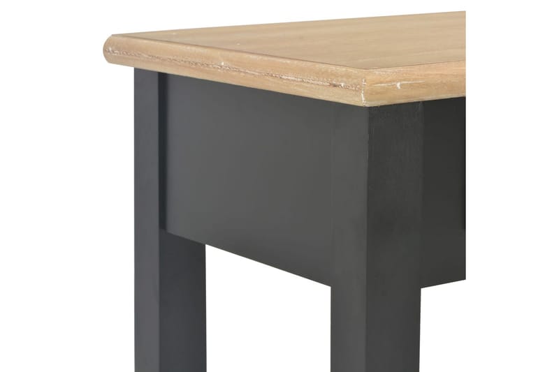 Avlastningsbord svart 110x35x80 cm trä - Svart - Möbler - Vardagsrum - Soffbord & vardagsrumsbord - Avlastningsbord & konsolbord