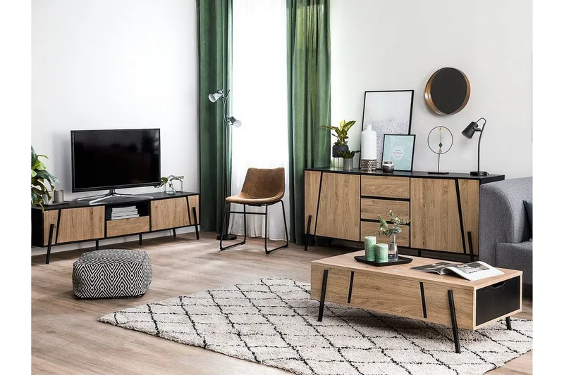 Blackpool Konsolbord 177 cm - Trä/Natur - Möbler - Vardagsrum - Soffbord & vardagsrumsbord - Avlastningsbord & konsolbord