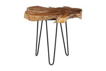 Camrose Sidobord 2 St 60|60 cm - Brun - Möbler - Vardagsrum - Soffbord & vardagsrumsbord - Satsbord