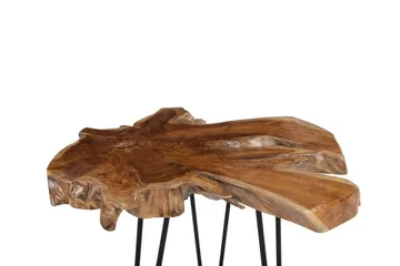 Camrose Sidobord 2 St 60|60 cm - Brun - Möbler - Vardagsrum - Soffbord & vardagsrumsbord - Satsbord