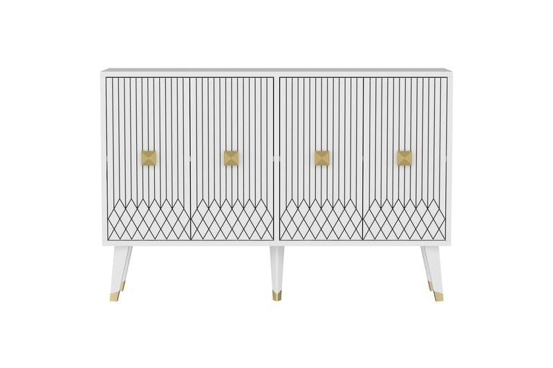 Carbin Konsollbord 120 cm Vit - Möbler - Vardagsrum - Soffbord & vardagsrumsbord - Avlastningsbord & konsolbord