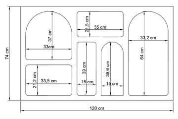 Dalim Konsollbord 120 cm - Vit - Möbler - Vardagsrum - Soffbord & vardagsrumsbord - Avlastningsbord & konsolbord
