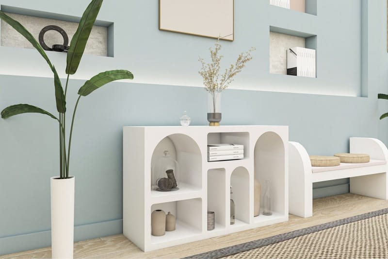 Dalim Konsollbord 120 cm - Vit - Möbler - Vardagsrum - Soffbord & vardagsrumsbord - Avlastningsbord & konsolbord