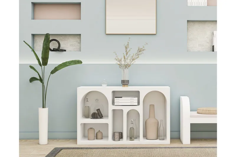 Dalim Konsollbord 120 cm - Vit - Möbler - Vardagsrum - Soffbord & vardagsrumsbord - Avlastningsbord & konsolbord