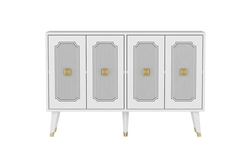 Derasi Konsollbord 120 cm - Vit - Förvaring - Förvaringsmöbler - Skänkar & sideboards
