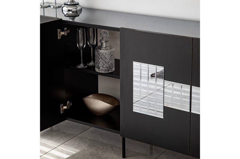 Djarhint Konsollbord 180 cm - Svart - Förvaring - Förvaringsmöbler - Skänkar & sideboards