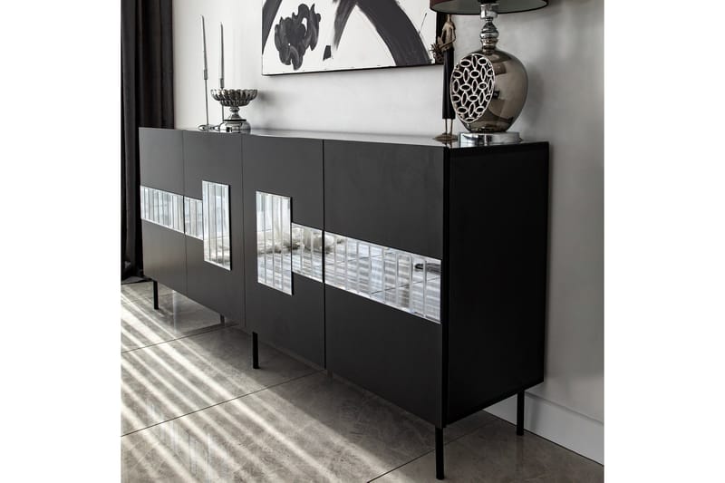 Djarhint Konsollbord 180 cm - Svart - Förvaring - Förvaringsmöbler - Skänkar & sideboards