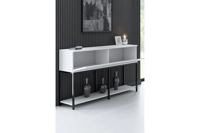 Dorlord Konsollbord 150 cm - Svart/Vit - Möbler - Vardagsrum - Soffbord & vardagsrumsbord - Avlastningsbord & konsolbord