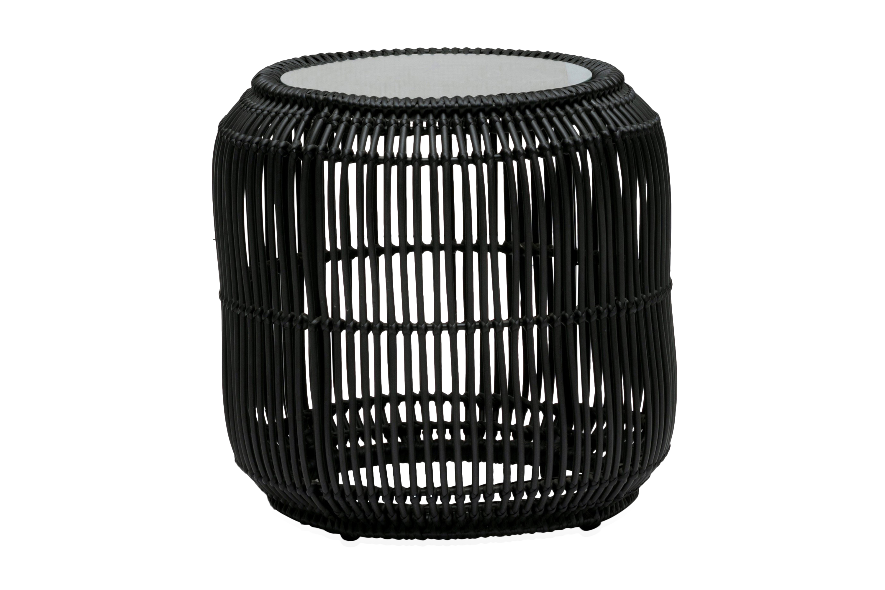 edanäs bord runt 35 cm svart - hillerstorp